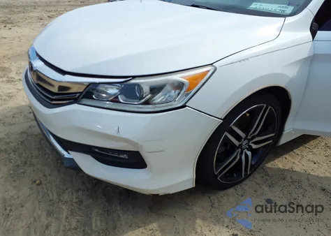 2016 Honda Accord Sport z USA, uszkodzony, nr VIN 1HGCR2F52GA024114